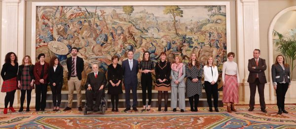 © Casa de S.M. el Rey. Doña Letizia recibe a los representantes del movimiento de Daño Cerebral Adquirido de toda España | © Casa de S.M. el Rey.